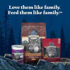 Blue Buffalo Wilderness Rocky Mountain Recipe High-Protein Large Breed Adult Dry Dog Food, Made in the USA with Natural Ingredients Plus Wholesome Grains, Red Meat