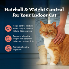Blue Buffalo Wilderness High-Protein, Grain-Free Natural Dry Food for Adult Cats, Weight and Hairball Control, Chicken