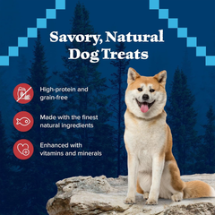 Blue Buffalo Wilderness Trail Treats Wild Bits Training Treats for Dogs, Grain-free Dog Treats, Salmon Recipe