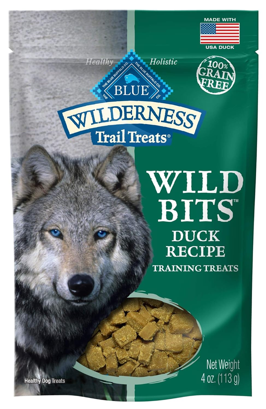 Blue Buffalo Wilderness Wild Bits Trail Treats, Duck