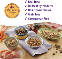 Wellness Complete Health Pate Adult Wet Cat Food, Natural, Protein-Rich, Grain Free (Beef & Chicken)
