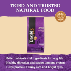 Eagle Pack Natural Dry Dog Food, Lamb & Rice