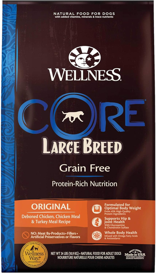 Wellness CORE Natural Grain Free Large Breed Original Dry Dog Food