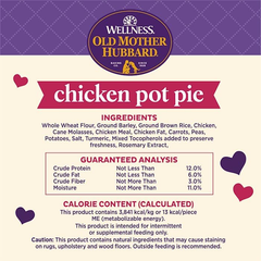 Old Mother Hubbard Mini Classic Chicken Pot Pie Biscuits Baked Dog Treats