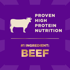 Wellness CORE+ (Formerly RawRev) Dry Dog Food with Freeze Dried Pieces, Wholesome Grains, High Protein, Natural, Beef & Barley Recipe