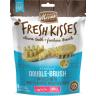 Merrick Fresh Kisses Natural Dental Chews, Toothbrush Treat Shape Infused With Real Mint, Small Dogs