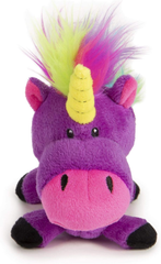 goDog Plush Dog Toy Purple