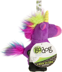 goDog Plush Dog Toy Purple