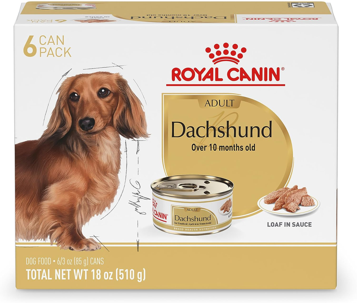 Royal Canin Dachshund Adult Breed Specific Wet Dog Food