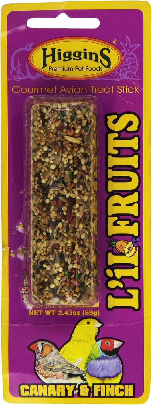 Higgins 466270 Higg Lil Frt Treat Can/Fin For Birds