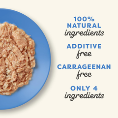 Applaws Natural Wet Cat Food in Broth, Limited Ingredient Canned Wet Cat Food, No Additives, Made with Natural Ingredients, Tuna Fillet & Crab in Broth