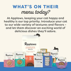 Applaws Natural Wet Cat Food in Broth, Limited Ingredient Canned Wet Cat Food, No Additives, Made with Natural Ingredients, Tuna Fillet & Crab in Broth