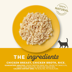 Applaws Wet Cat Food, 24 Count, Limited Ingredient Canned Wet Cat Food, Chicken Breast in Broth