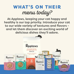 Applaws Natural Wet Cat Food in Broth, Limited Ingredient Canned Wet Cat Food, No Additives, Made with Natural Ingredients, Tuna Fillet with Salmon in Broth