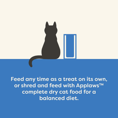 Applaws Natural Cat Treats, Grain-Free Single Ingredient Cat Treats, Whole Protein Fillet Cat Treats, Healthy Cat Snacks, No Artificials (Whole Tilapia Loin)