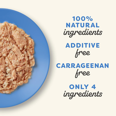 Applaws Natural Wet Cat Food in Broth, Limited Ingredient Canned Wet Cat Food, No Additives, Made with Natural Ingredients, Tuna Fillet & Crab in Broth