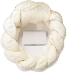 Cadet Premium Grade Beef Hide for Dogs, Long Lasting Rawhide Donut Bone, Single Ingredient Dog Chews