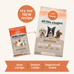 Canidae All Life Stages Premium Dry Dog Food for All Breeds, Multi-Protein Recipe with Chicken, Turkey & Lamb Meals Recipe, For All Ages & Multi-Dog Homes