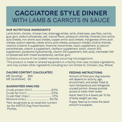 Canidae PURE Petite Limited Ingredient Premium Small Breed Wet Dog Food, Lamb and Carrot Morsels in Sauce, Grain Free
