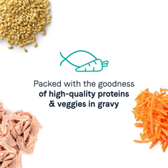 Canidae Balanced Bowl Wet Cat Food, Tuna & Carrots Recipe