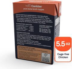 CANIDAE Pure Bone Broth Topper with Real Salmon & Rice Wet Dog Food 1ea