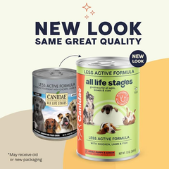 CANIDAE All Life Stages Less Active Wet Dog Food, Chicken, Lamb and Fish
