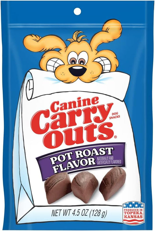 Canine Carry Outs Pot Roast Flavor 4.5 oz each .