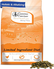 Canine Caviar - Special Needs: Chicken & Brown Rice Alkaline Dry Dog Food, Limited Ingredients, Gluten-Free, Based on Science & Research, Veterinary Alternative Diet