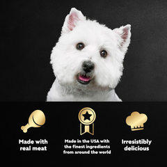 CESAR Adult Soft Wet Dog Food Steak Lovers Variety Pack with Real Meat, (36) 3.5 oz. Trays