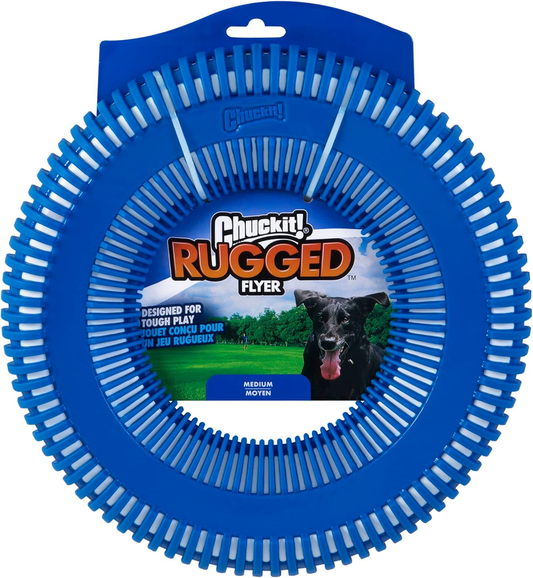 Chuckit! Rugged Flyer Dog Toy,  Assorted Colors