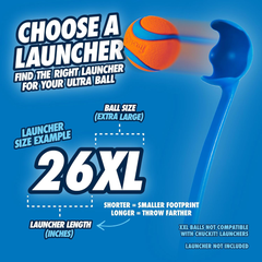 Chuckit! Ultra Ball Dog Toy - For Dogs 100+ lbs - Made from Durable Rubber - Super Bouncy - Floats in Water