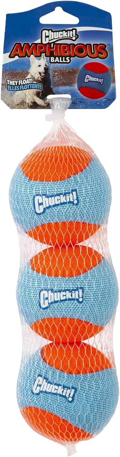 ChuckIt! Amphibious Fetch Balls, Set of 3