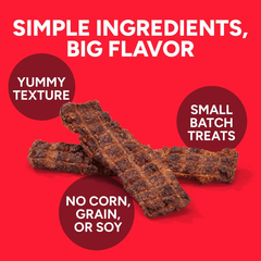 Cloud Star Wag More Bark Less Jerky Grain Free Dog Treats, Texas BBQ Beef