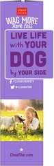 Cloud Star Wag More Bark Less Crunchy Grain Free Dog Treats, Assorted Flavors