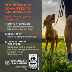Cloud Star Wag More Bark Less Sliders Dog Treats, Beef Cheeseburger