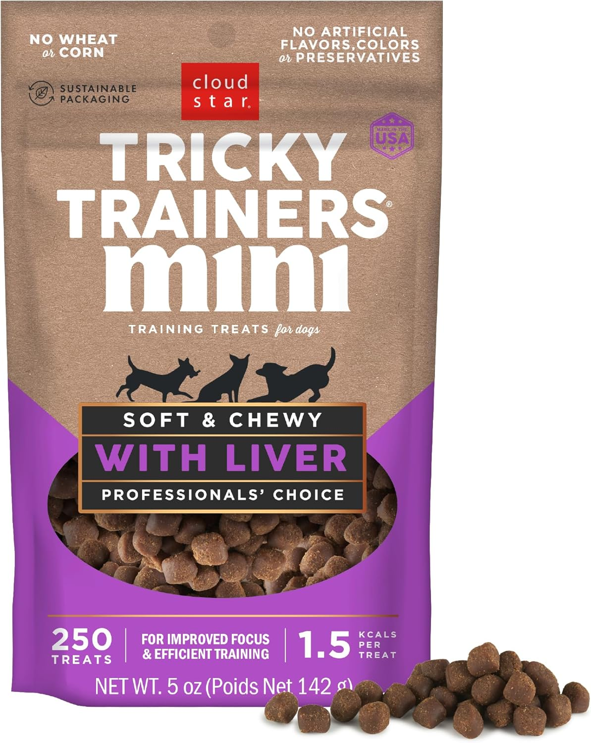 Cloud Star Tricky Trainers Mini Liver