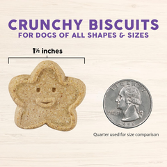 Cloud Star Wag More Bark Less - Dog Treats - Crunchy Biscuits - Grain Free Assorted Flavors
