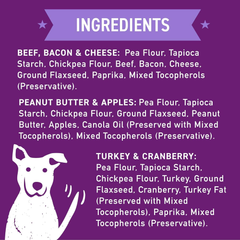 Cloud Star Wag More Bark Less - Dog Treats - Crunchy Biscuits - Grain Free Assorted Flavors