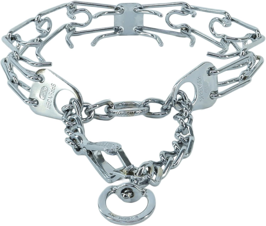 Herm Sprenger Pinch Dog Collar with Quick Release Snap