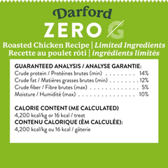 Darford - Zero/G Roasted Chicken Recipe Dog Treats