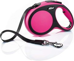 FLEXI New Comfort Retractable Dog Leash (Tape), Green