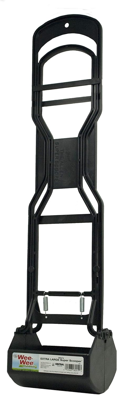 Four Paws Allen's Dog Waste Spring Action Pooper Scooper for Hard Surfaces