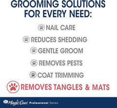 Four Paws Magic Coat Professional Series All-Purpose Rotating Pin Comb for Dogs