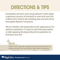 Four Paws Magic Coat Professional Series Nourishing Oatmeal De-Shedding Dog Shampoo