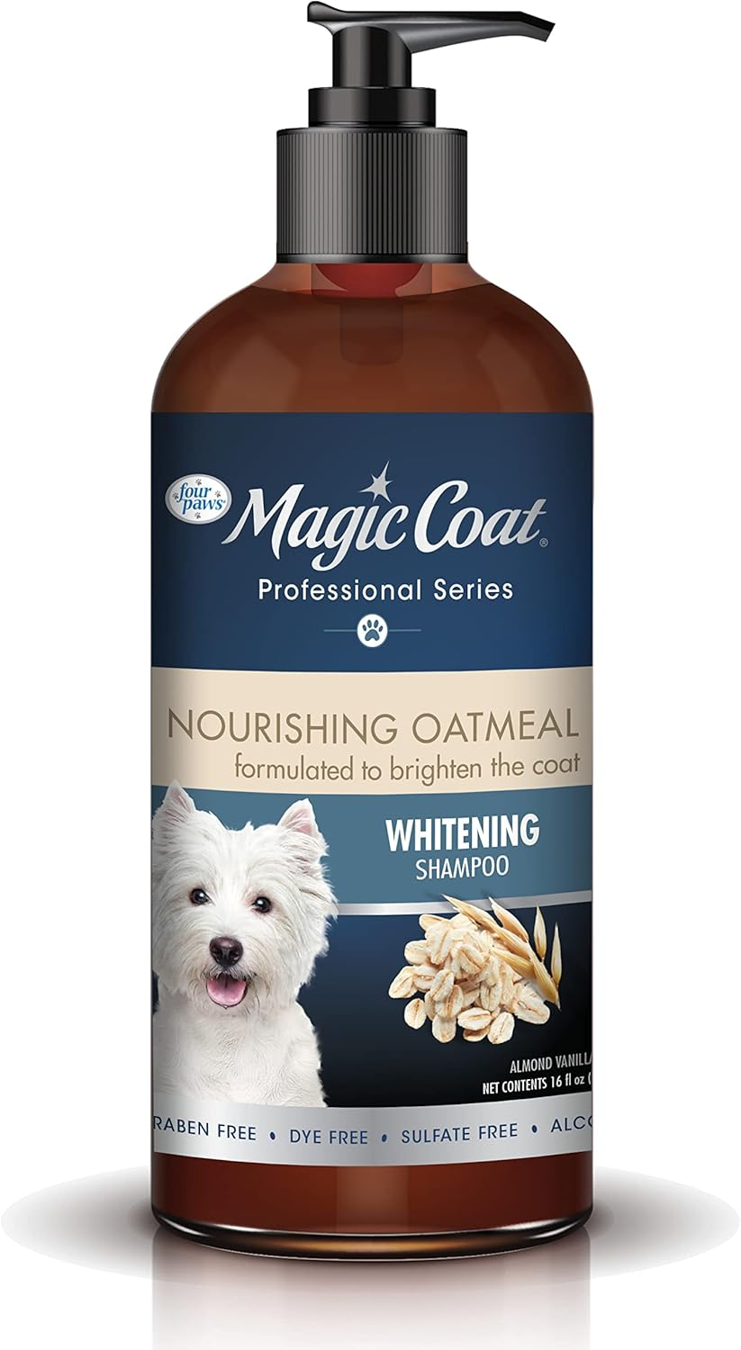 Four Paws Magic Coat Professional Series Nourishing Oatmeal Dog Whitening Shampoo