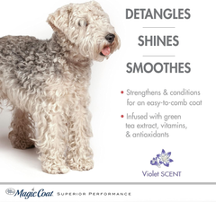 Four Paws Magic Coat Tangles and Mats Dog Grooming Shampoo, Violet Scent