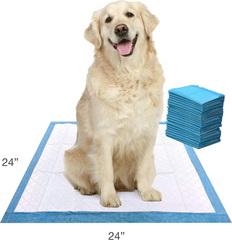 Four Paws Wee-Wee Super Absorbent Unscented Pee Pads for Dogs & Puppies with Insta-Rise Border, Leak-Proof Dog Housebreaking Potty Training Floor Protection