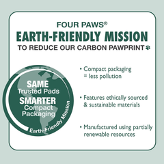 Four Paws Wee-Wee Superior Performance Unscented Little Pee Pads for Small Dogs, Leak-Proof Dog Housebreaking Potty Training Floor Protection