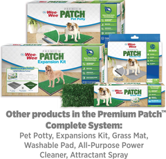 Four Paws Wee-Wee Premium Patch Indoor and Outdoor Pet Potty for Dogs l Dog Potty Training l Artificial Grass l Wee-Wee Patch