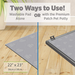 Four Paws Wee-Wee Premium Patch Reusable Pee Pad for Dogs